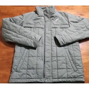 Michigan State‎ Spartans Columbia Ridgestone Full-Zip Jacket Mens Medium Gray